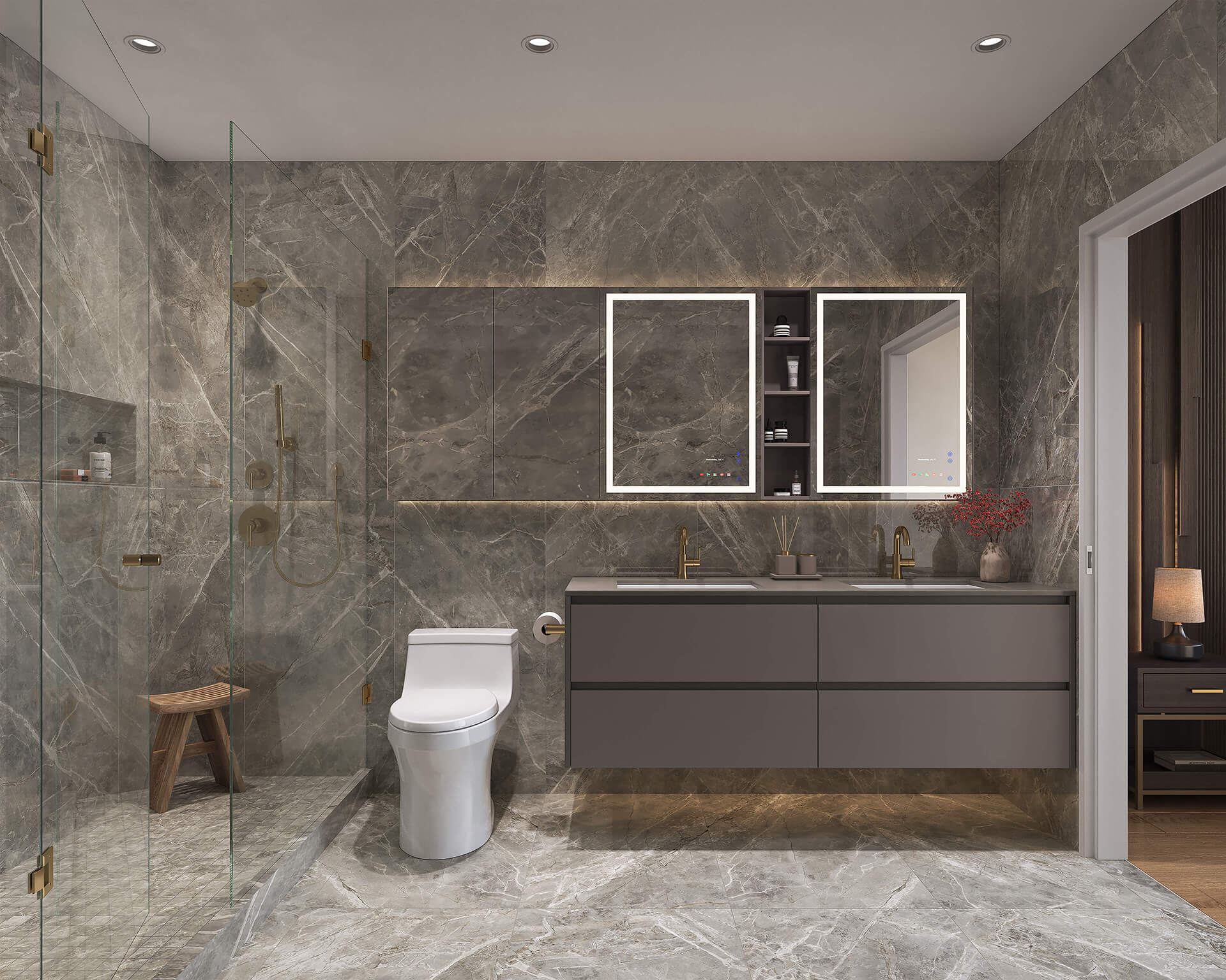 Bathroom, 深色系
