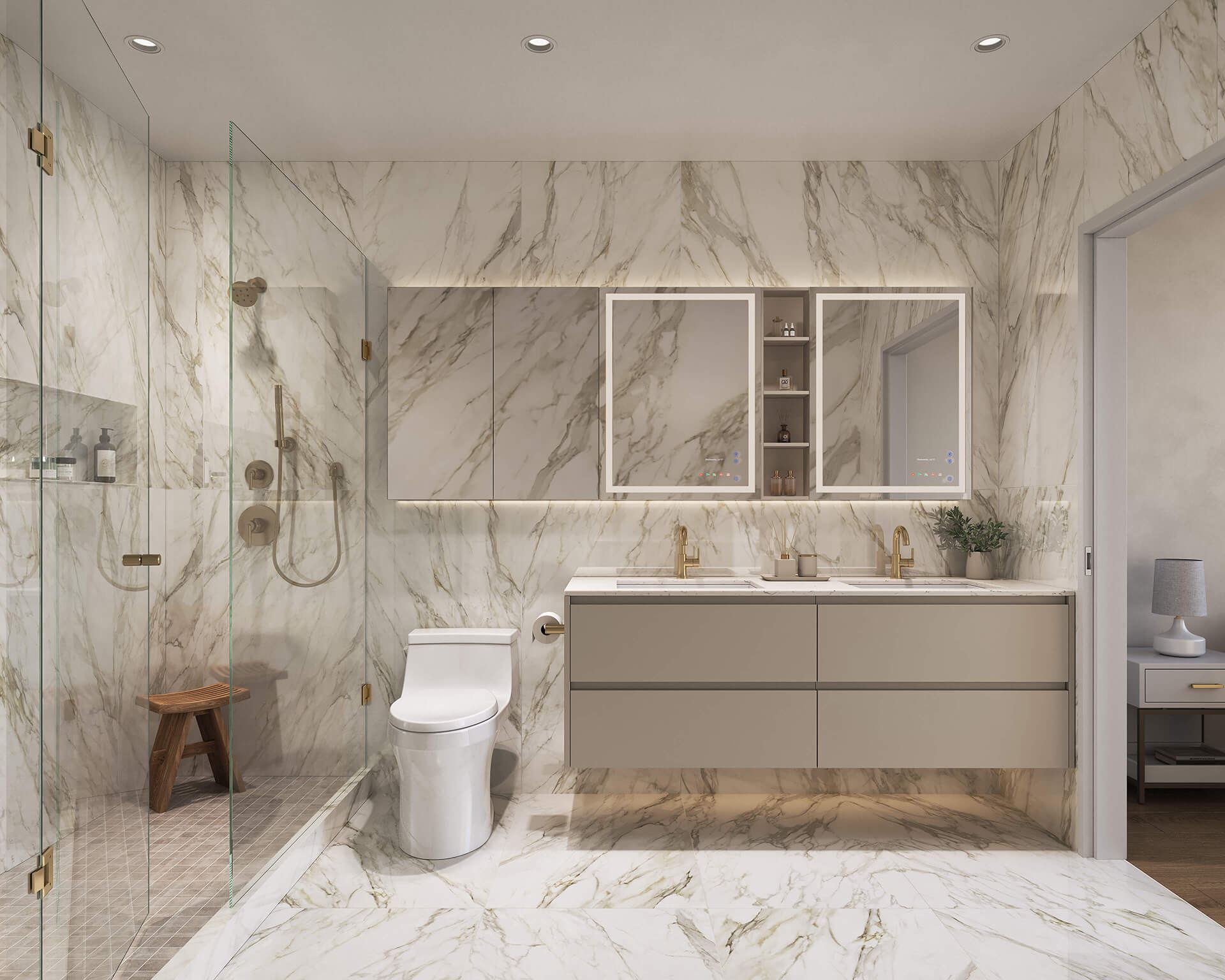Bathroom, 淺色系