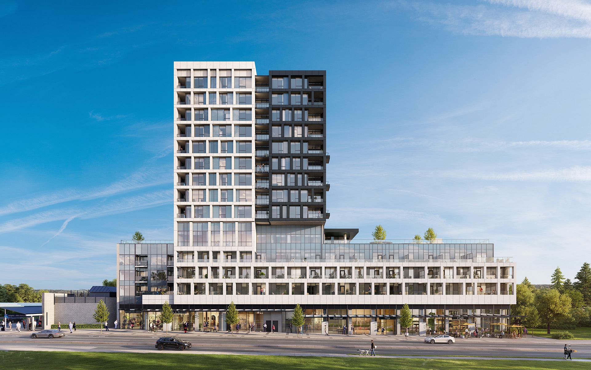Latitude exterior on Cambie Street