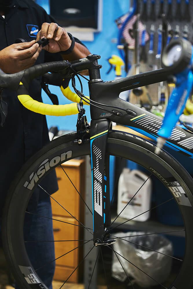 Bike repair room