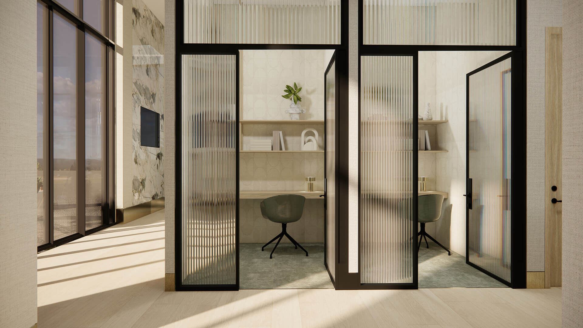 Private study room